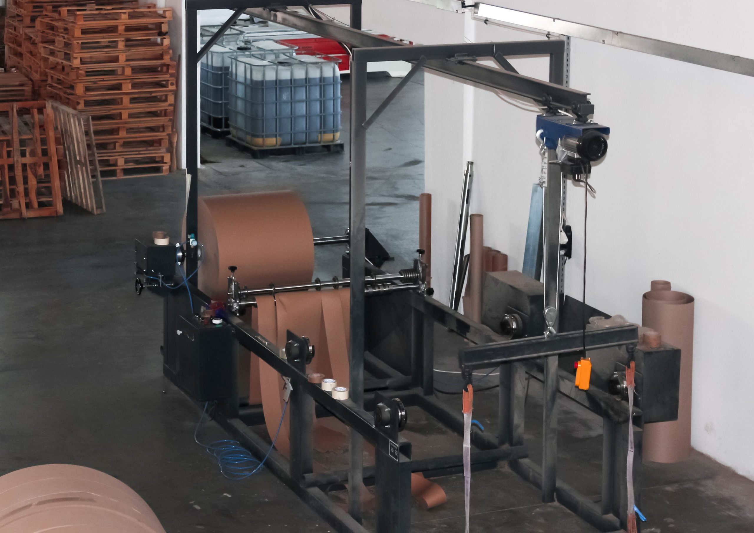 cardboard roll slice machine